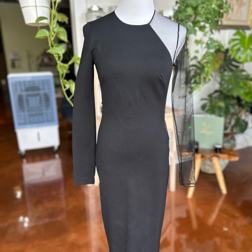Stunning vintage Stella McCartney panel cutout gown. Made in Italy